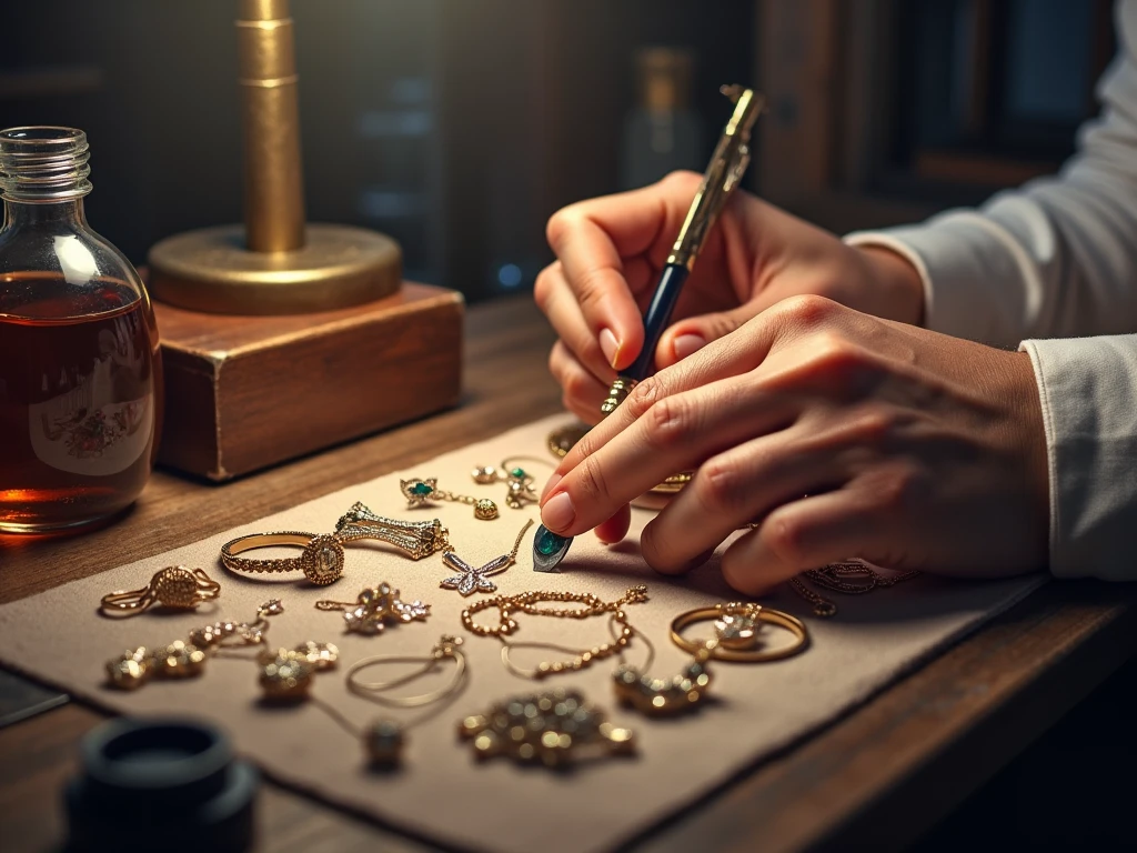 Sieraden onderhoud van Vorzelynoz