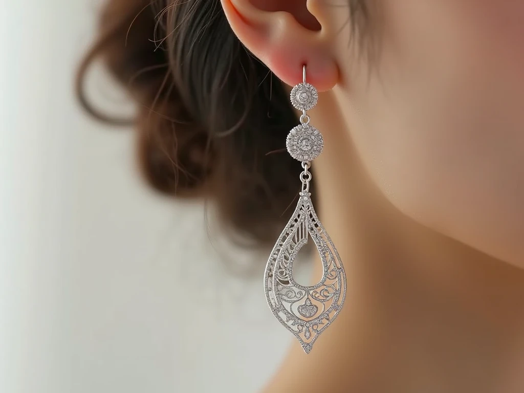 Zilveren oorknopjes van Vorzelynoz