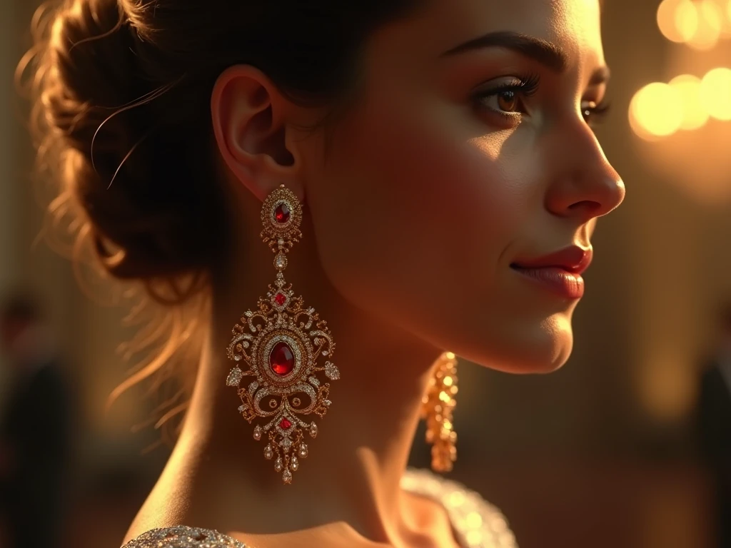 Gouden oorbellen van Vorzelynoz