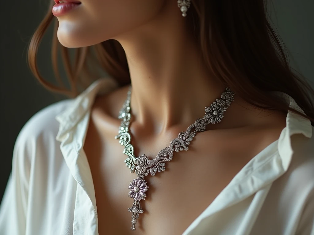 Zilveren ketting van Vorzelynoz