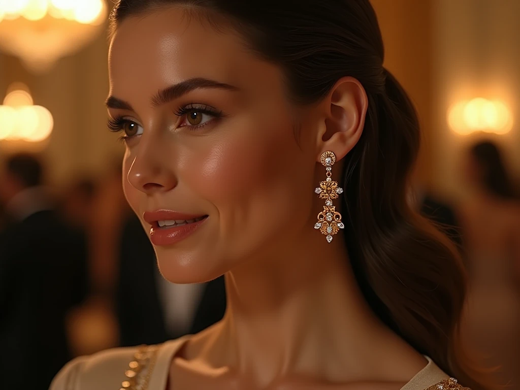 Gouden oorbellen van Vorzelynoz